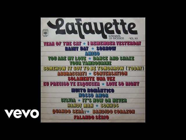 Lafayette e seu Conjunto - Eu Preciso Te Esquecer / Love So Right