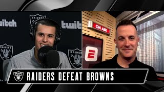 Instant Reactions to the Raiders’ Last-Second Win Over the Cleveland Browns | The 5th Quarter | NFL