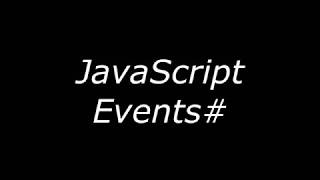JavaScript Events With Examples