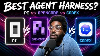 Which Coding agent Is best Pi vs Opencode vs Codex!