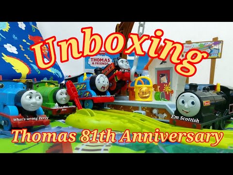 Unboxing Ep57 Thomas and friends 81th Anniversary - YouTube