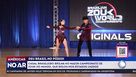Brazilian Zouk conquista os EUA: Nayara e Leandro brilham no Mundial 2025
