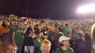 Crowd Pushups at Notre Dame vs. Texas 2015