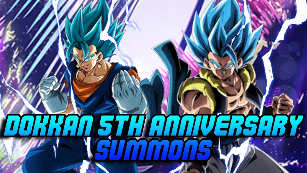 2750 STONE SUMMONS! | PART 1 | Dokkan 5th Year Anniversary