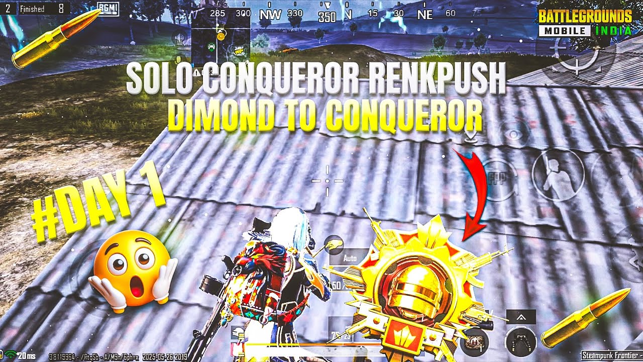 Day1 Dimond to Conqueror 