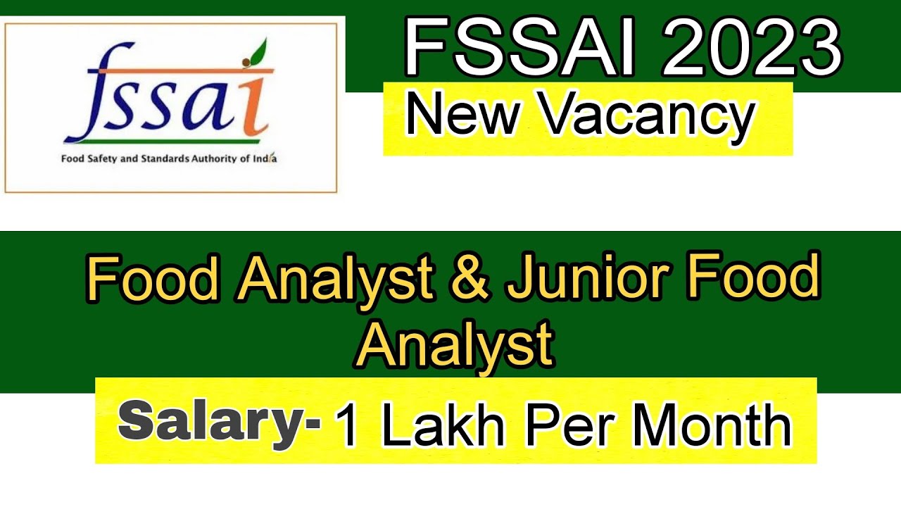 FCI Recruitment 2023 | FSSAI Recruitment 2023