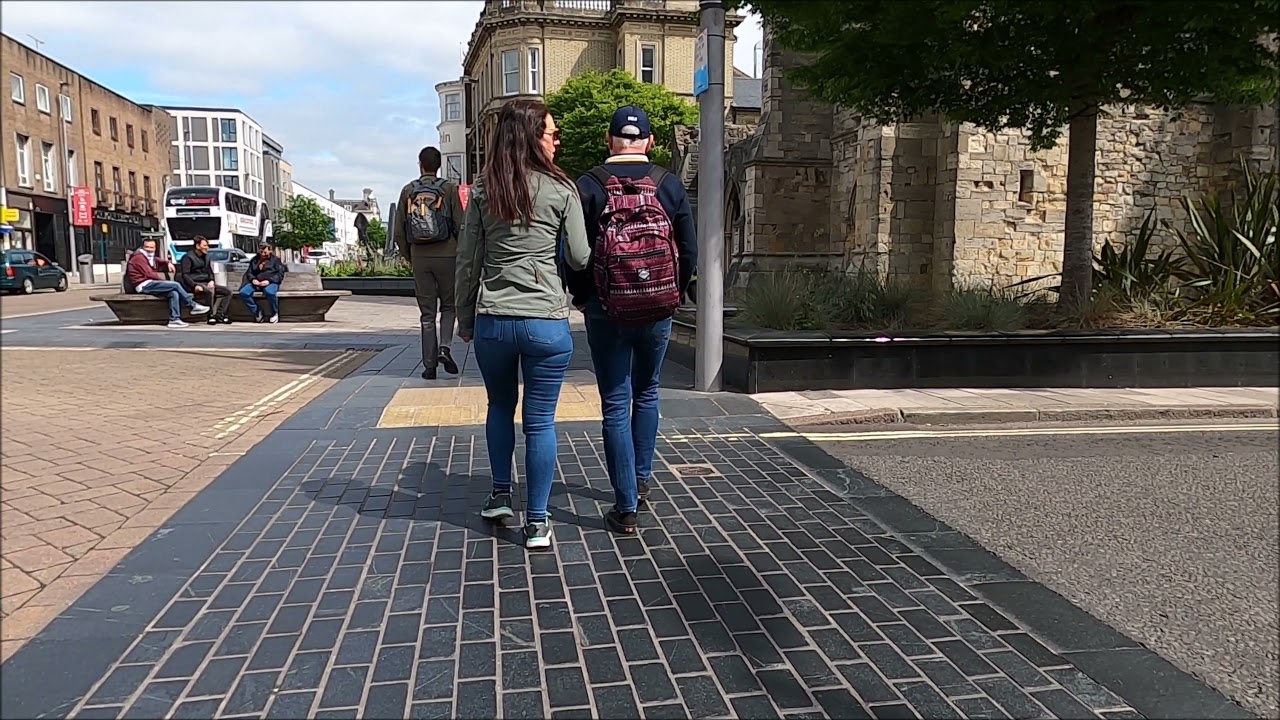 Virtual Walk - Red Jet Ferry Terminal To Southampton City Centre - June 2021 | kittikoko