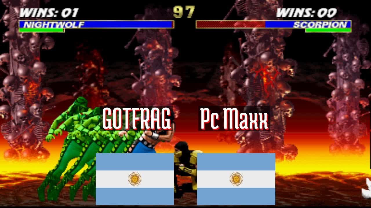 FT5 @umk3: GOTFRAG (AR) vs Pc Maxx (AR) [Ultimate Mortal Kombat 3 ...