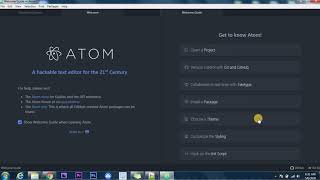 Installing Atom or Sublime text | Best text editors to use.