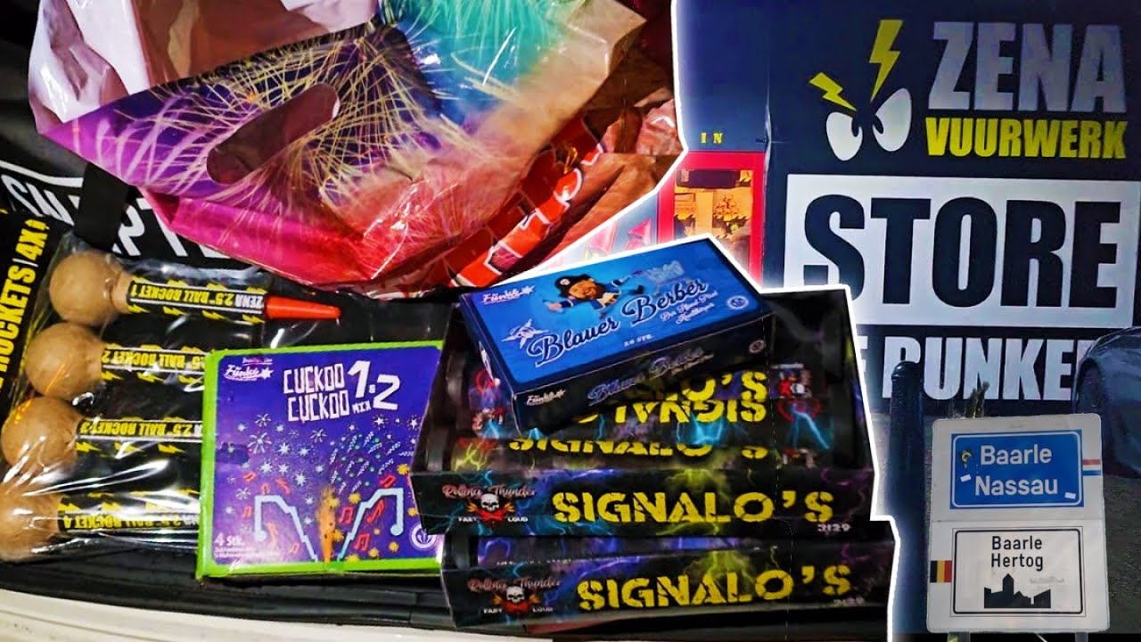 VUURWERK SHOPPEN IN BELGIË - Baarle Hertog 2023 2024
