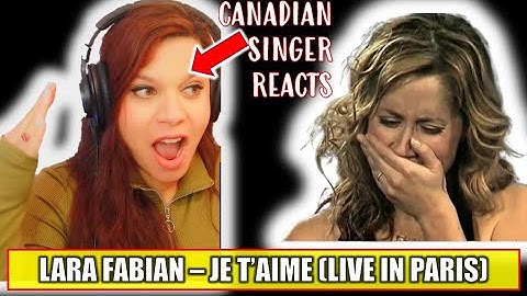 THE CROWD MAKES HER CRY! 🤯 LARA FABIAN REACTION - JE T