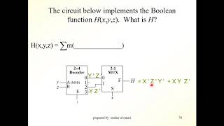 Digital Logic Design | Examples on Combinational Circuit Analysis Using MSI Devices