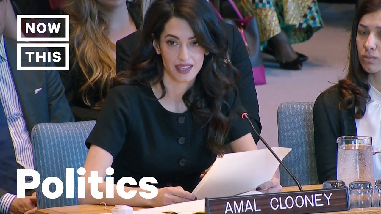 Amal Clooney Calls Out Trump Administration at the UN | NowThis