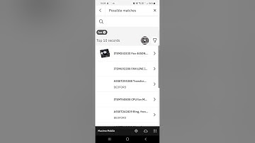 (MAS Only) Maximo Mobile - Parts Identification demo