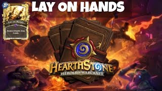 Hearthstone Opening Pack Lay On Hands