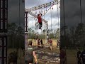 Spartan Race. Rope Climb obstacle.