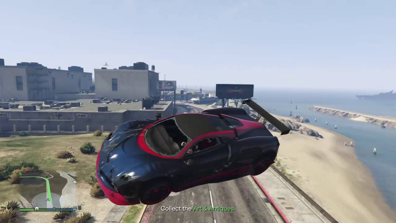 GTA V Nailed Flip Off A Car Edition