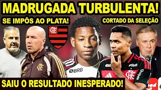 MADRUGADA TURBULENTA NO FLAMENGO! SAIU O RESULTADO INESPERADO! JARDIM SE IMPÔS PARA GONZALO PLATA E+