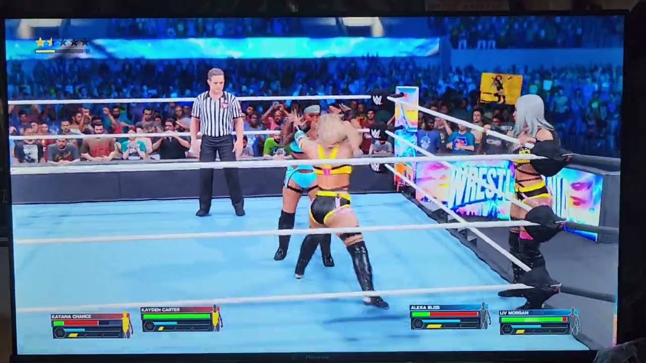 WrestleMania France Match #22 The Spitfire Warriors vs. Liv Blissfully