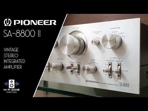 Pioneer TX-8800 II SA-8800 II セット PIONEER TX-8800 II FM/AM Vintage Stereo Tuner Silver AC100V