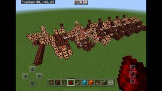 8 bit full adder (Minecraft)
