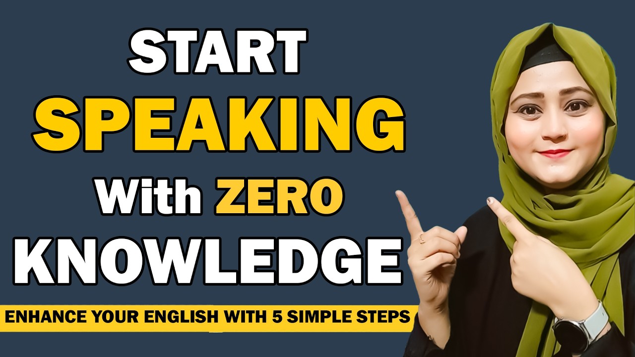 Start Speaking English Without Any Knowledge - How To Speak English ...