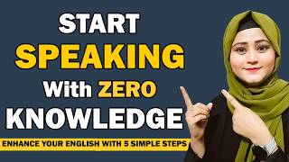 Start Speaking English Without Any Knowledge - How To Speak English Instantly - Learn with Shalima