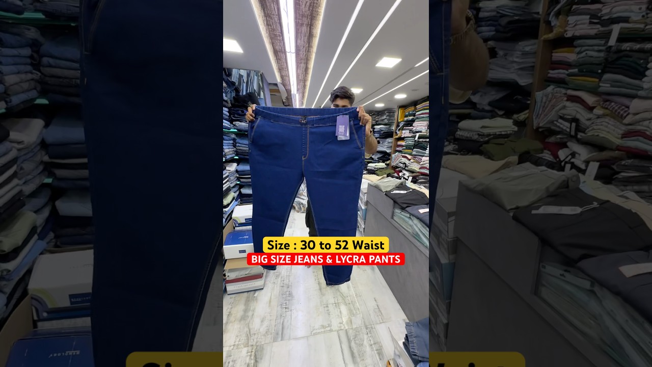 Big Size Jeans & Lycra Pants