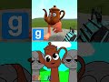 Italian Brainrot Animals: Gmod VS Sprunki [Comparison] // 3D VS 2D #shortvideo #shorts #short