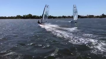 Scow Moth at Shelley sailing club