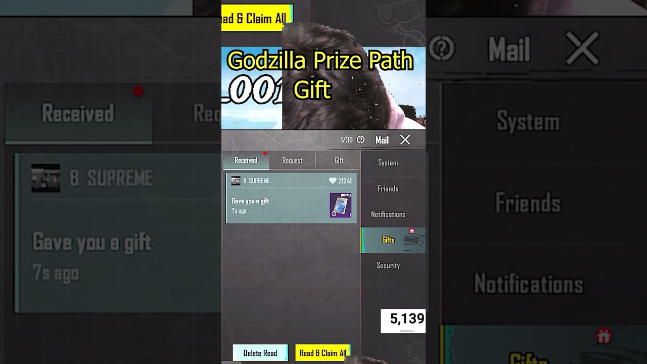 Godzilla Prize Path Card Gift From 