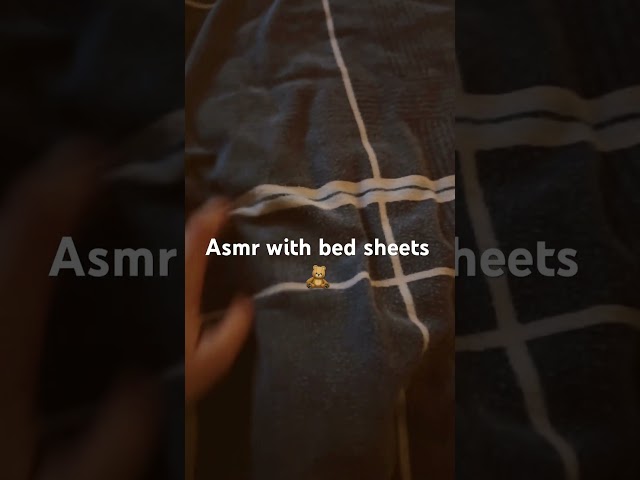 #asmrshorts #asmrvideo #asmrbedtime #shortsasmr #bedsheets