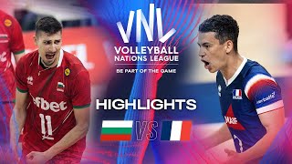 BUL vs.  FRA  Highlights | Men's VNL 2024