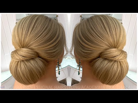 The Best Cute hairstyle idea/Chignon loose/Nissara HairstylistThailand