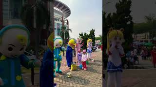 BONEKA BADUT JOGET CEK #boneka #badut