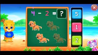 Maths 4 Kids - Fun Subtraction for Kids with Lucas and Ruby Playthrough