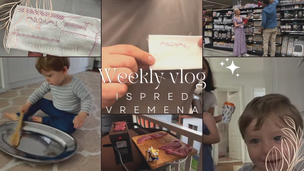 Idemo hronološki unazad | Edo testira novu mašinu | weekly vlog | ILDA HUMIĆ