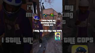 i call the cop, but they... #gtav #gta #gtasanandreas #VRGaming #Capcut