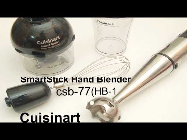 Pan Gravy Kadai Curry: Review: Cuisinart CSB-77 Smart Stick Hand Blender  with Whisk and Chopper Attachments