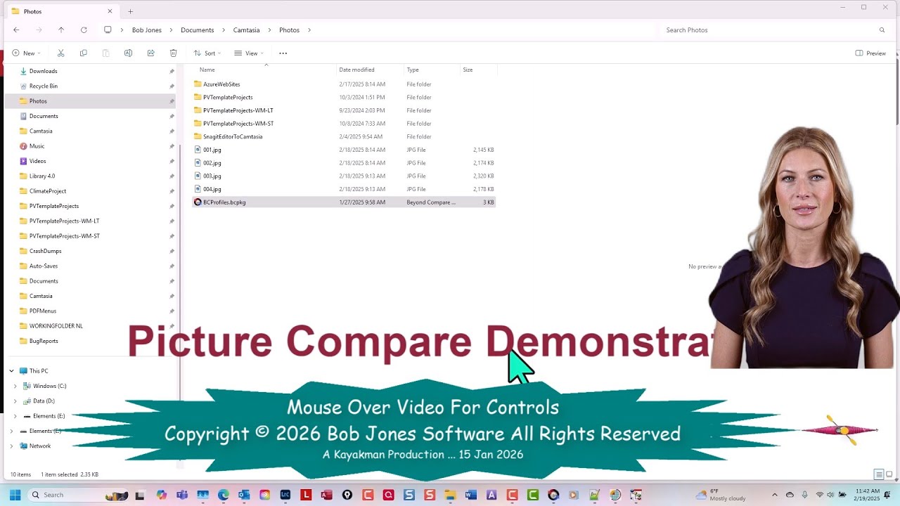 Beyond Compare 5 07 Picture Compare Demonstrated BA