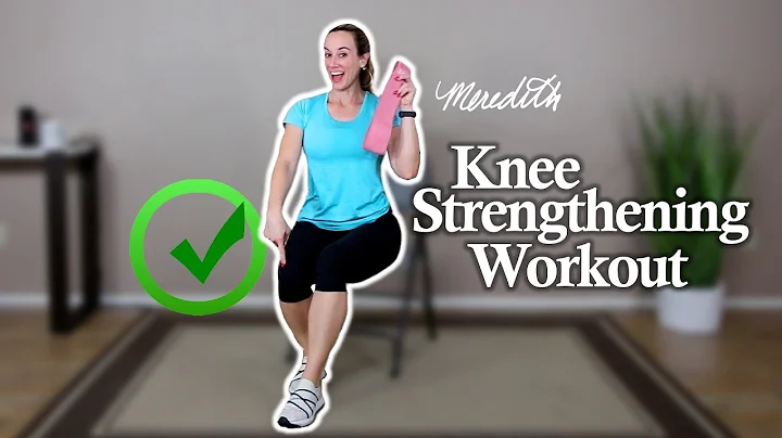Knee Strengthening Seated Workout For Beginners Using Optional Loop Resistance Band | 15 Min