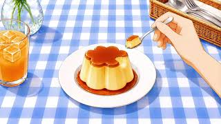 Pudding Afternoon Loop | cozy anime dessert bgm for study screenshot 2