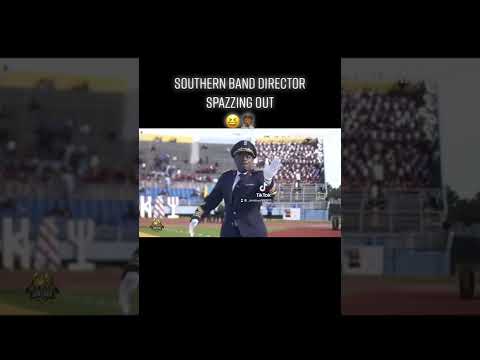 HBCU band comedy Southern band director spazzing out