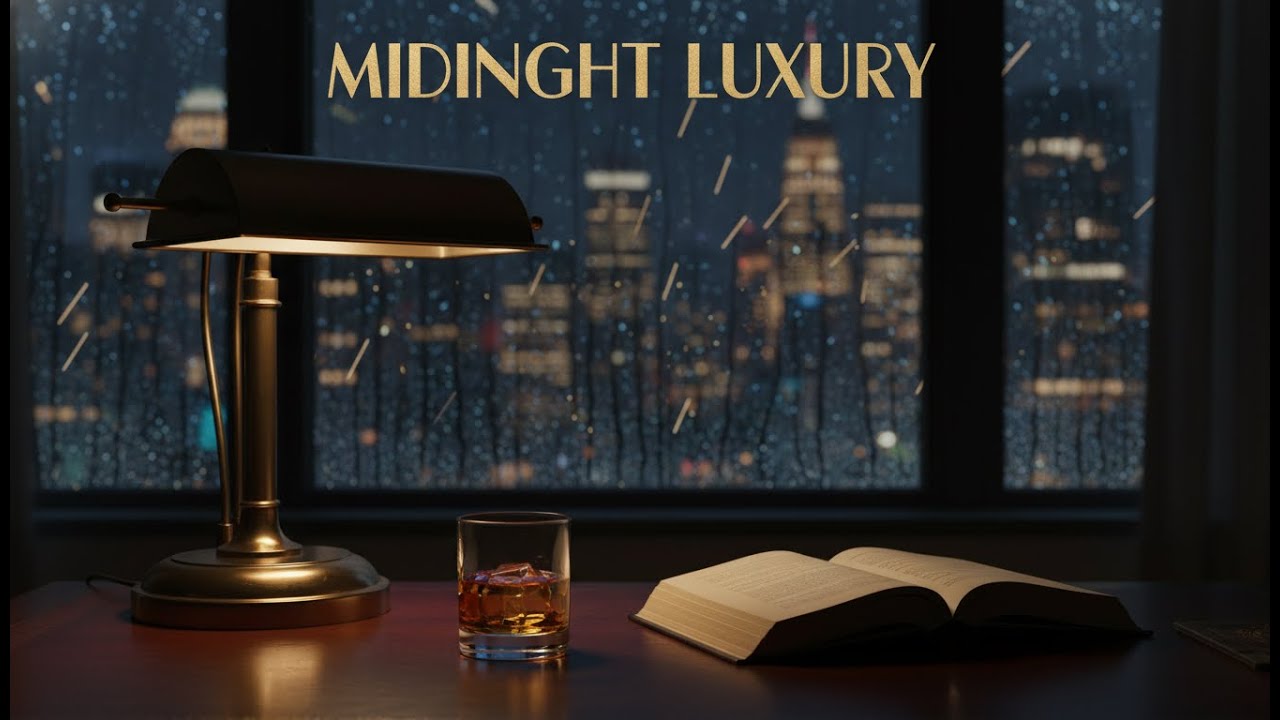 Classic Jazz 1940s 🎻 Elegant City Night Ambience for Focus & Relaxation [Old Money Aesthetic]