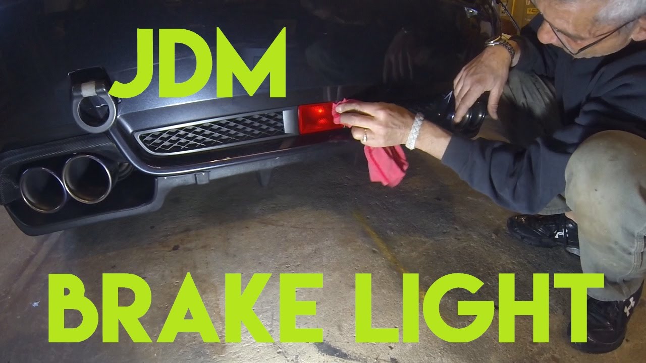 WRX JDM BRAKE LIGHT-- INSTALL