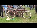 Barnfind 1913 indian survivor motorcycle at the greenwich concours 2021
