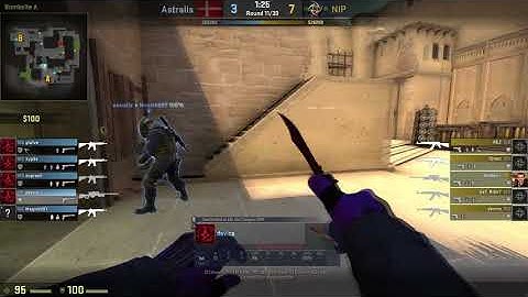 CS:GO POV Demo Astralis Device (34/22) vs NiP (de_mirage)