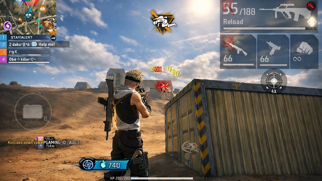 BEST RIFLER 💪 99.9% headshot rate 🎯 Full rush gameplay free fire 