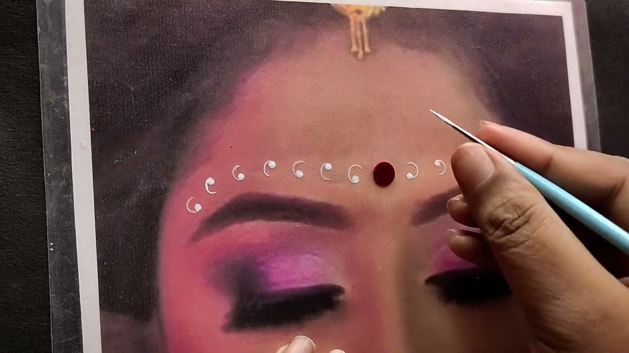 খুবই সহজ উপায় একটি ব্রাইডাল কলকা তোমাদের জন্য এই ভিডিও টা পুরো দেখলে কলকা করার ভয় টা কমে যাবে