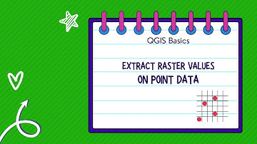 How to Extract Raster Values into Vector Point Data | QGIS Basics Part 11